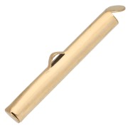 Oro 24 Carati - Puntale per intrecciare perline rocaille e Delica da 30 mm - Acciaio inossidabile 304 Dorato x1 Puntale per intrecciare perline rocaille e Delica da 30 mm - Acciaio inossidabile 304 Dorato x1