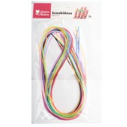 Assortimento di fili opachi per scoubidou x12|raw }}