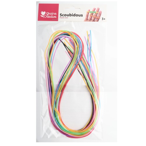 Assortimento di fili opachi per scoubidou x12