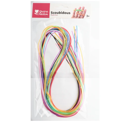 Assortimento di fili opachi per scoubidou x12