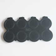 Portaperla a 8 scomparti da 48 mm - Grigio scuro x1|raw }}