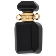 Fioletto di profumo con ciondolo pendente in pietra semipreziosa 20x10 mm - Onice nero x1