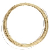 Filo di ottone da 0,31 mm per la creazione di gioielli - Ottone grezzo x 20 m