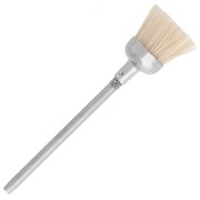 Pennellino cavo in setola bianca 10 mm x 1