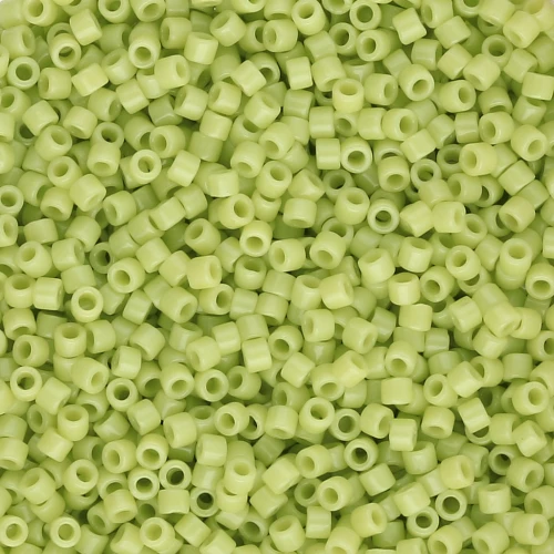 Miyuki Delica 11/0 DB0733 - Chartreuse opaco x 100 g