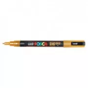 Pennarello Posca punta conica fina 1.3 mm Arancione con paillettes