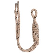 Bianco - Fascetta in paracord per portachiavi e ciondolo da borsa - 22 cm - Beige - Nero x1 Fascetta in paracord per portachiavi e ciondolo da borsa - 22 cm - Beige - Nero x1