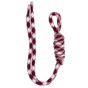 Bianco - Cordino in paracord per portachiavi e ciondolo da borsa, 22 cm - Bianco-Rosso scuro x1 Cordino in paracord per portachiavi e ciondolo da borsa, 22 cm - Bianco-Rosso scuro x1