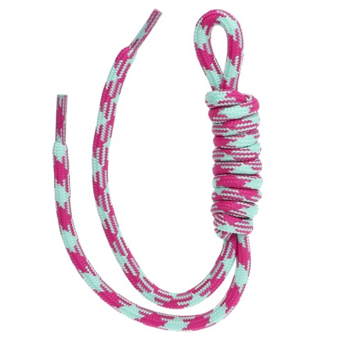 Fascetta in paracord per portachiavi e ciondolo da borsa - 22 cm - Rosa - Veraman x1