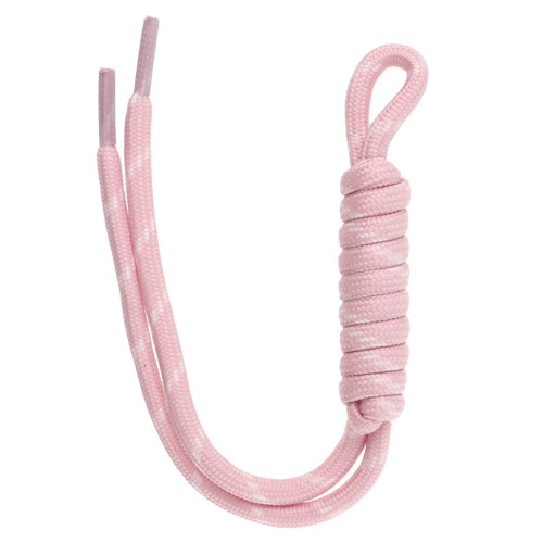 Fascetta in paracord per portachiavi e ciondolo da borsa - 22 cm - Rosa chiaro x1
