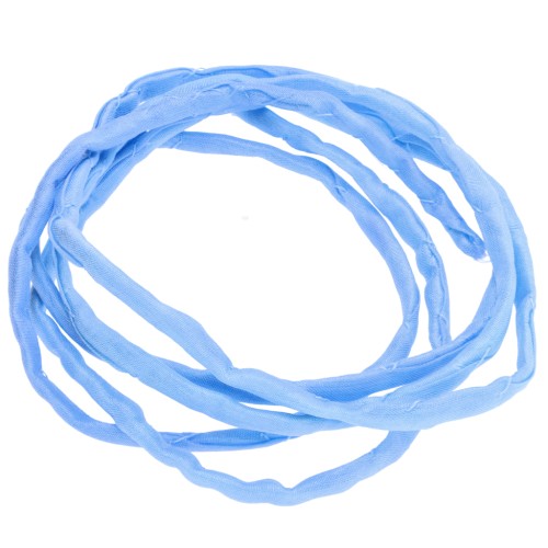 Cordoncino di seta da 2 mm - Azzurro x 1 m