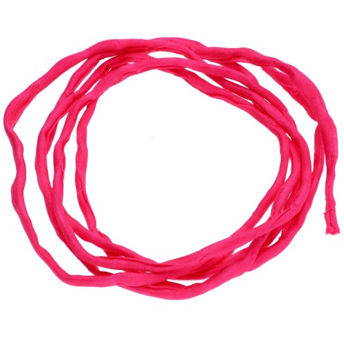 Cordoncino di seta da 2 mm - Fucsia x 1 m