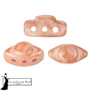 Perla in vetro Volos® di Puca® 4x8 mm - Mishmash Peach x10 g|raw }}