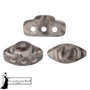 Perla in vetro Volos® di Puca® 4x8 mm - Mishmash Taupe x10 g|raw }}