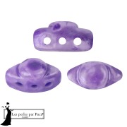 Perla in vetro Volos® di Puca® 4x8 mm - Mishmash Viola x10 g|raw }}