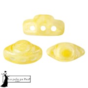 Perla in vetro Volos® di Puca® 4x8 mm - Mishmash Yellow x10 g|raw }}