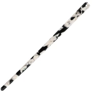 Fermaglio per capelli con foro - Tartaruga - Nero - Beige x1