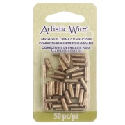 Raccordi a crimpare per cavi da 1,63 mm - Ottone grezzo x50