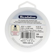 Filo quadrato 0,81 mm - Acciaio inossidabile 316L x 21 m
