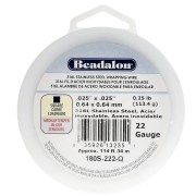 Filo quadrato 0,64 mm - Acciaio inossidabile 316L x 34 m