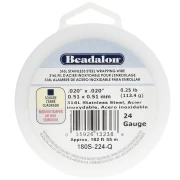 Filo quadrato 0,51 mm - Acciaio inossidabile 316L x 55 m