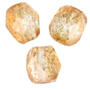 Faccette da 3 mm - Crystal Orange x50