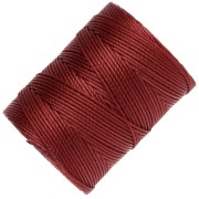 Filo C-LON Beading Cord 0,50 mm - Rosso veneziano x 84 m