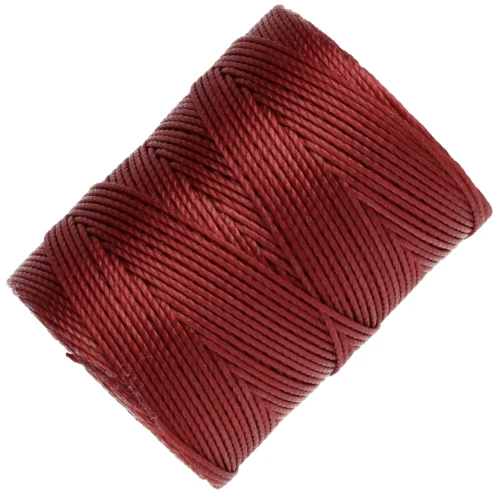 Filo C-LON Beading Cord 0,50 mm - Rosso veneziano x 84 m