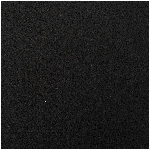 Rettangolo di feltro da 3 mm, 30x45 cm - Nero x1