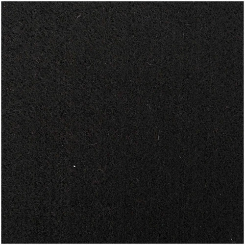 Rettangolo di feltro da 3 mm, 30x45 cm - Nero x1