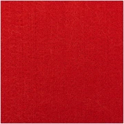 Rettangolo di feltro da 3 mm, 30x45 cm - Rosso x1