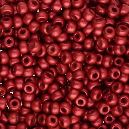 Perline Miyuki 8/0 4591 - Lava Red x8g