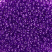 Perline Rocaille Miyuki 11/0 1315 - Rosso-viola trasparente tinto x 8 g|raw }}