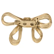 Spilla a nodo 24x35 mm - Acciaio inossidabile 304 Dorato x1