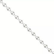 Catena a maglie decorative da 6,4 mm - Acciaio inossidabile 304 x 1 m