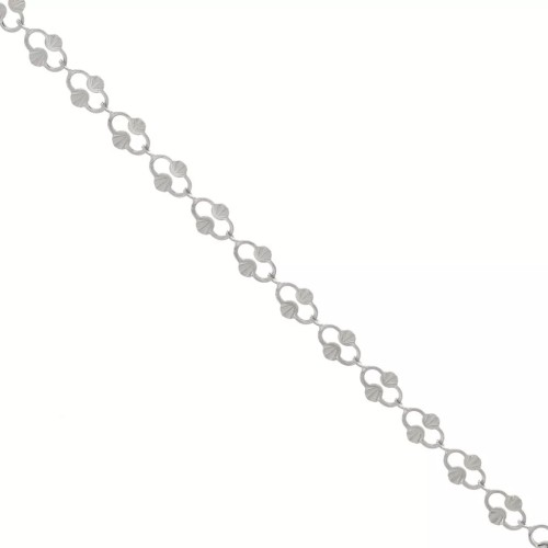 Catena a maglie decorative da 6,4 mm - Acciaio inossidabile 304 x 1 m