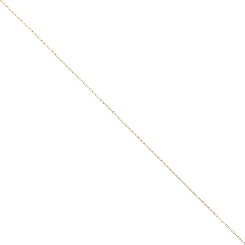 Catena sottile per Miyuki Delica 11/0, maglia Forzatina da 0,8 mm, acciaio inossidabile 304 Dorato, 1 m