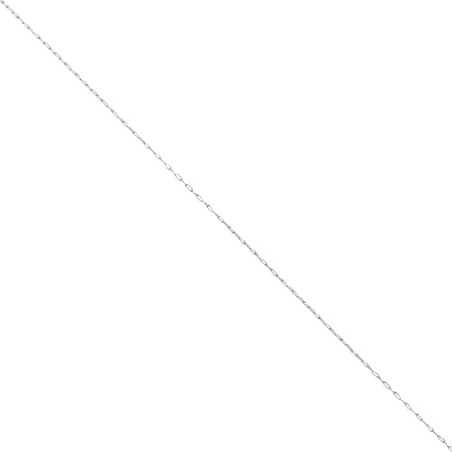 Catena sottile per Miyuki Delica 11/0, maglia Forzatina da 0,8 mm - Acciaio inossidabile 304 x 1 m