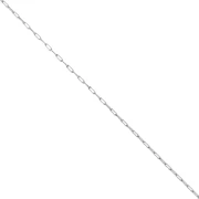 Catena sottile per Miyuki Delica 11/0, maglia Forzatina da 0,8 mm - Acciaio inossidabile 304 x 1 m