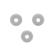 Rondelle Heishi 4x1,8 mm - Argento x20