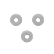Rondelle Heishi 4x1,8 mm - Argento x20