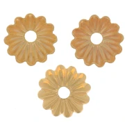 Coppette striate da 5,5 mm - Dorate x20