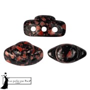 Jet - Perla in vetro Volos® di Puca® 4x8 mm - Enamel Red x10 g Perla in vetro Volos® di Puca® 4x8 mm - Enamel Red x10 g