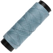 Azzurro - Filo piatto in poliestere cerato Slam Cord per micro-macramè 0,6 mm - Azzurro x 100 m Filo piatto in poliestere cerato Slam Cord per micro-macramè 0,6 mm - Azzurro x 100 m
