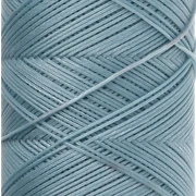 Filo piatto in poliestere cerato Slam Cord per micro-macramè 0,6 mm - Azzurro x 100 m
