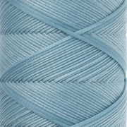 Filo piatto in poliestere cerato Slam Cord per micro-macramè, 1 mm - Azzurro x 100 m