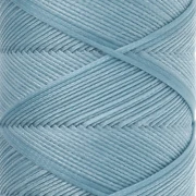 Filo piatto in poliestere cerato Slam Cord per micro-macramè, 1 mm - Azzurro x 100 m