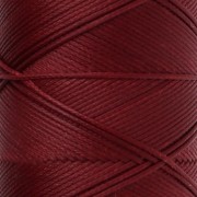 Filo piatto in poliestere cerato Slam Cord per micro macramè 0,8 mm - Granato x 100 m