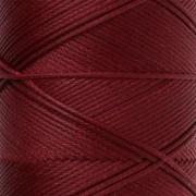 Filo piatto in poliestere cerato Slam Cord per micro macramè 0,8 mm - Granato x 100 m