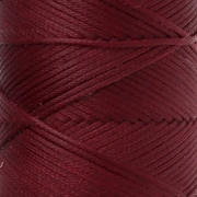 Filo piatto in poliestere cerato Slam Cord per micro macramè 1 mm - Granato x100 m